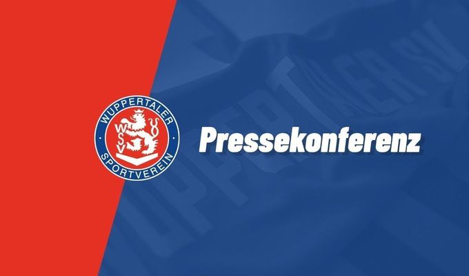 Pressekonferenz nach Wuppertaler SV - 1.FC Köln U23