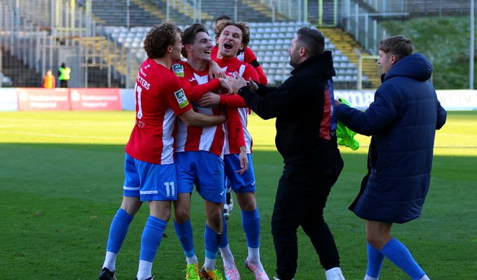 2:0 Sieg gegen den FC Gütersloh